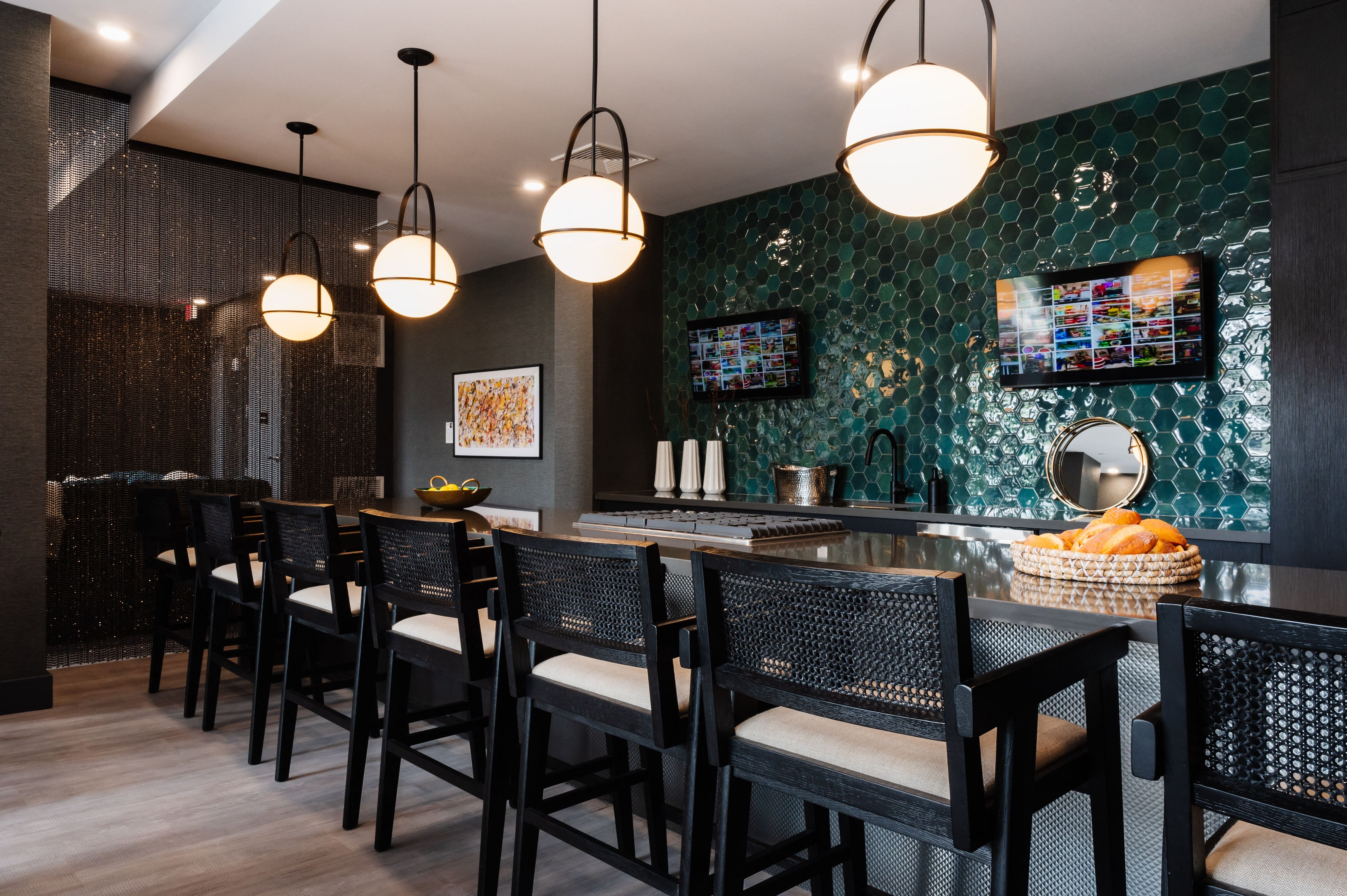 Resident Lounge Area Kitchen